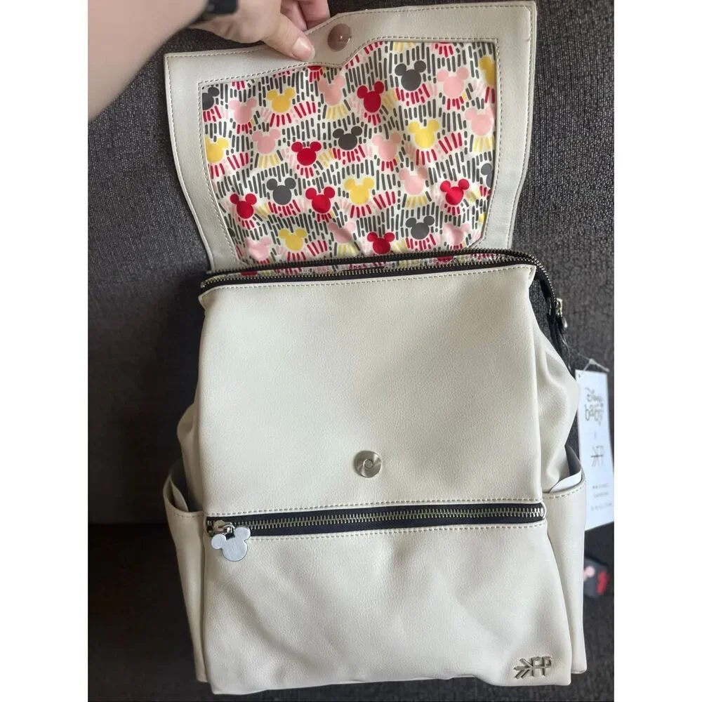 NWT Freshly Picked x Disney Baby Mickey Mania Classic Mini II Diaper Bag Backpac